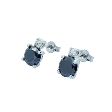 Pandora Clear Sparkling Crown Stud Earrings - 298311CZ