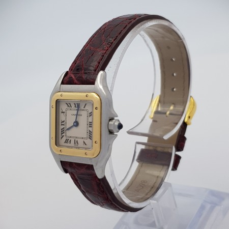 Cartier Panthere Good condition steel and gold 62clcy