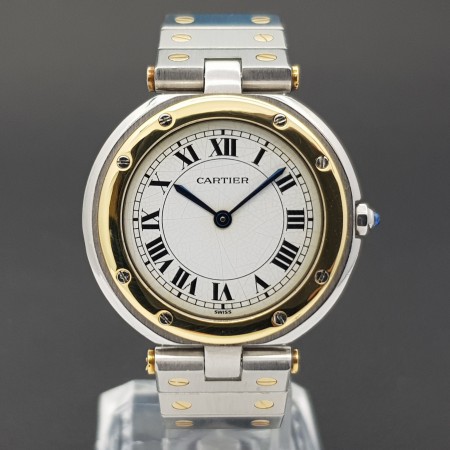 Cartier Santos 8191 Good condition steel and gold Diam1283