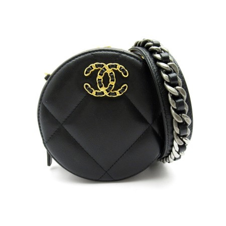 Chanel 19 Sac à bandoulière rond