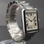 Cartier Tank Solo 3170 Very Good condition stahl steel CL87Ott