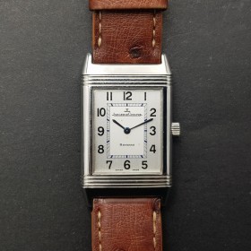 Jaeger-LeCoultre Reverso Classique 23mm Medium 252.8.08 Very Good condition stahl steel Diam1523